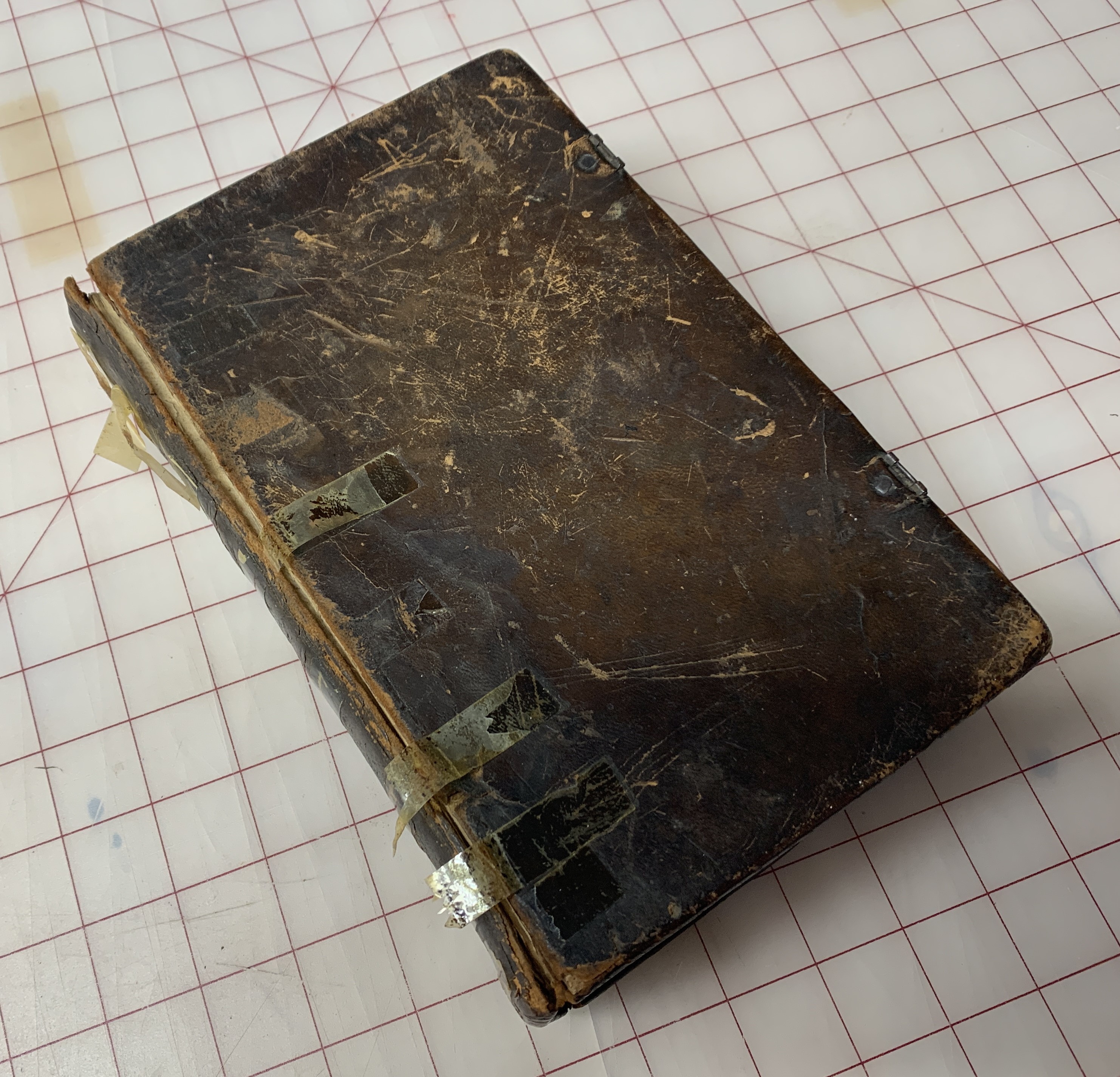 Antique German Bible Restoration