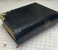Back cover and new spine